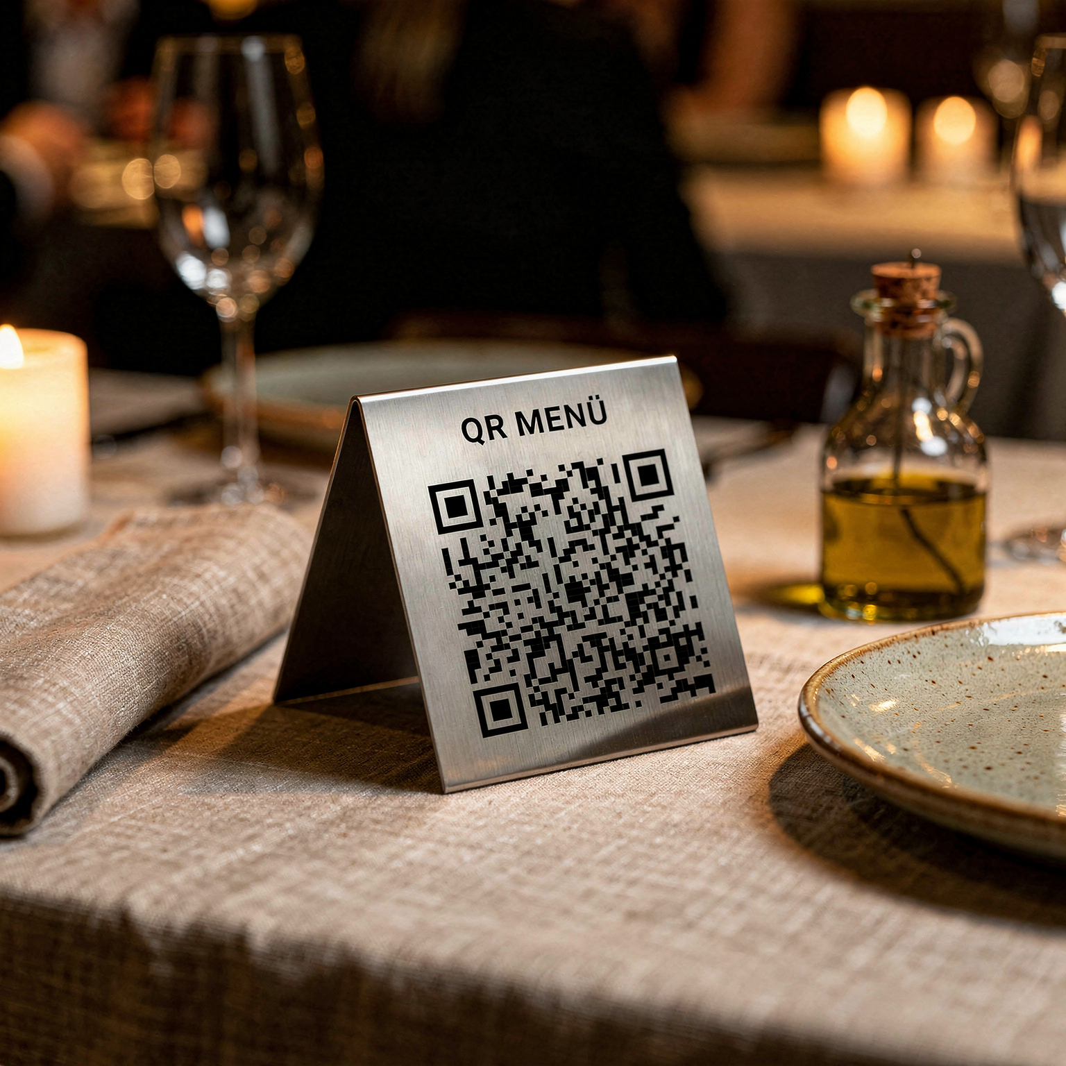 Visuel d'un QR code personnalisé à l'image de la marque